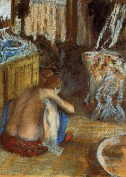 Edgar Degas : Woman Squatting